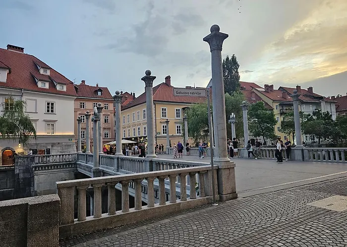 Riva In Old Town By The Cobblers' Bridge شقة ليوبليانا