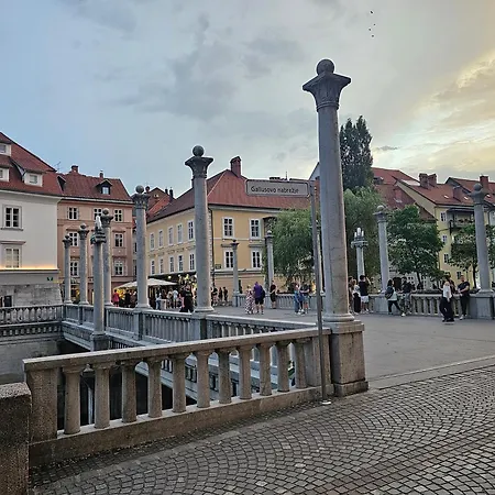 Riva In Old Town By The Cobblers' Bridge Apartamento Liubliana